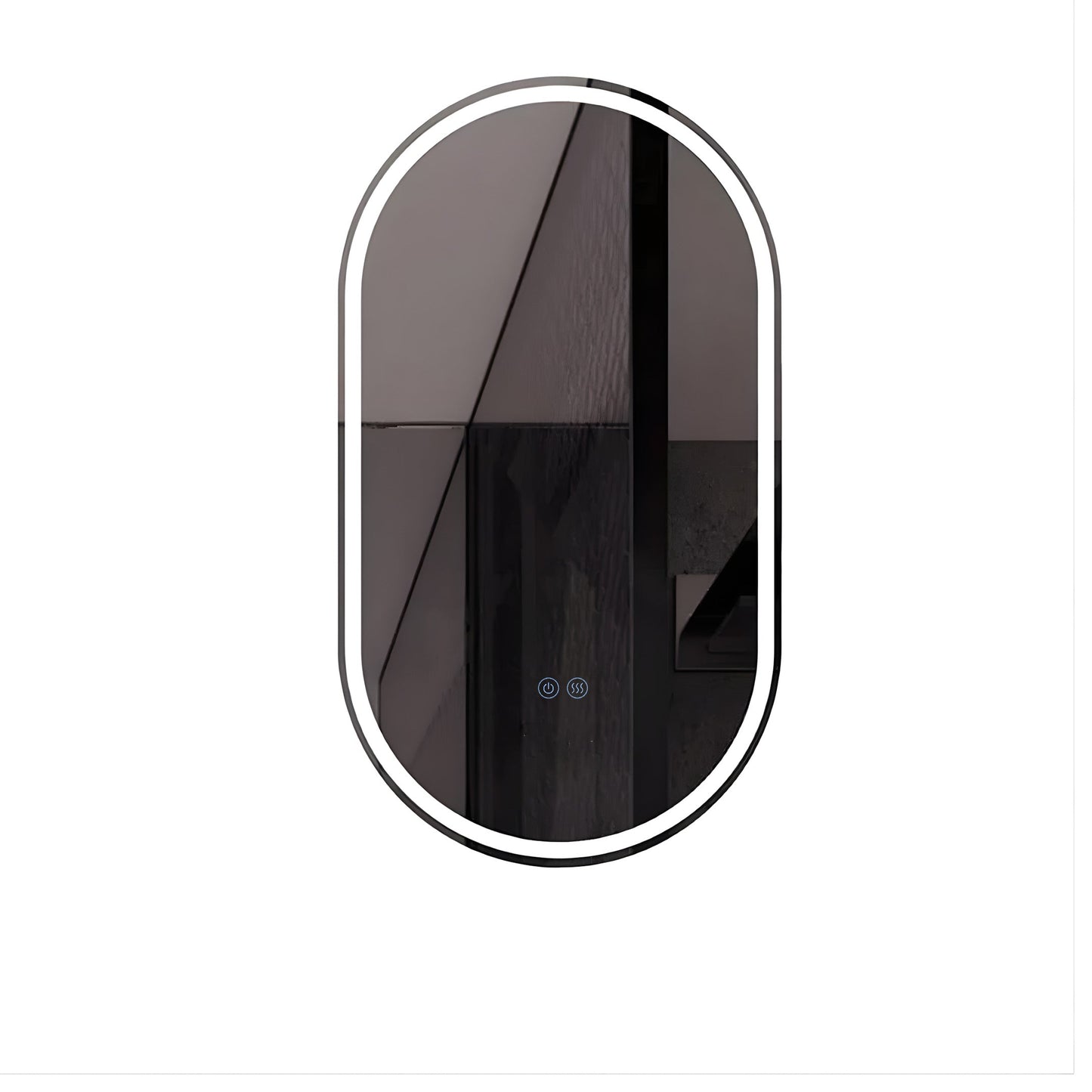 Oglindă baie H-120-1 cu LED, 3 nuanțe de lumină, anti-aburire, touch control