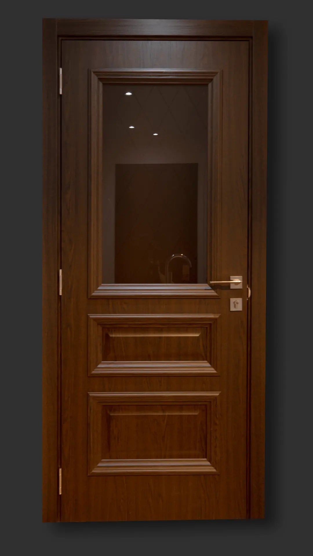 Ușă interior San Marco European Chestnut – decor premium cu textură de lemn
