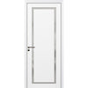 Ușă de interior ASTRID White silk mat,cu sticlă mată