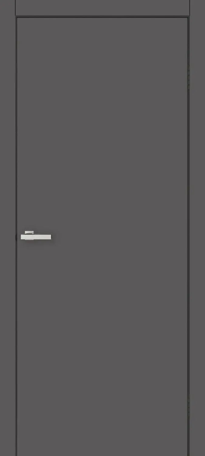 Ușă interior Blank Graphite – complet echipată, cu toc reglabil