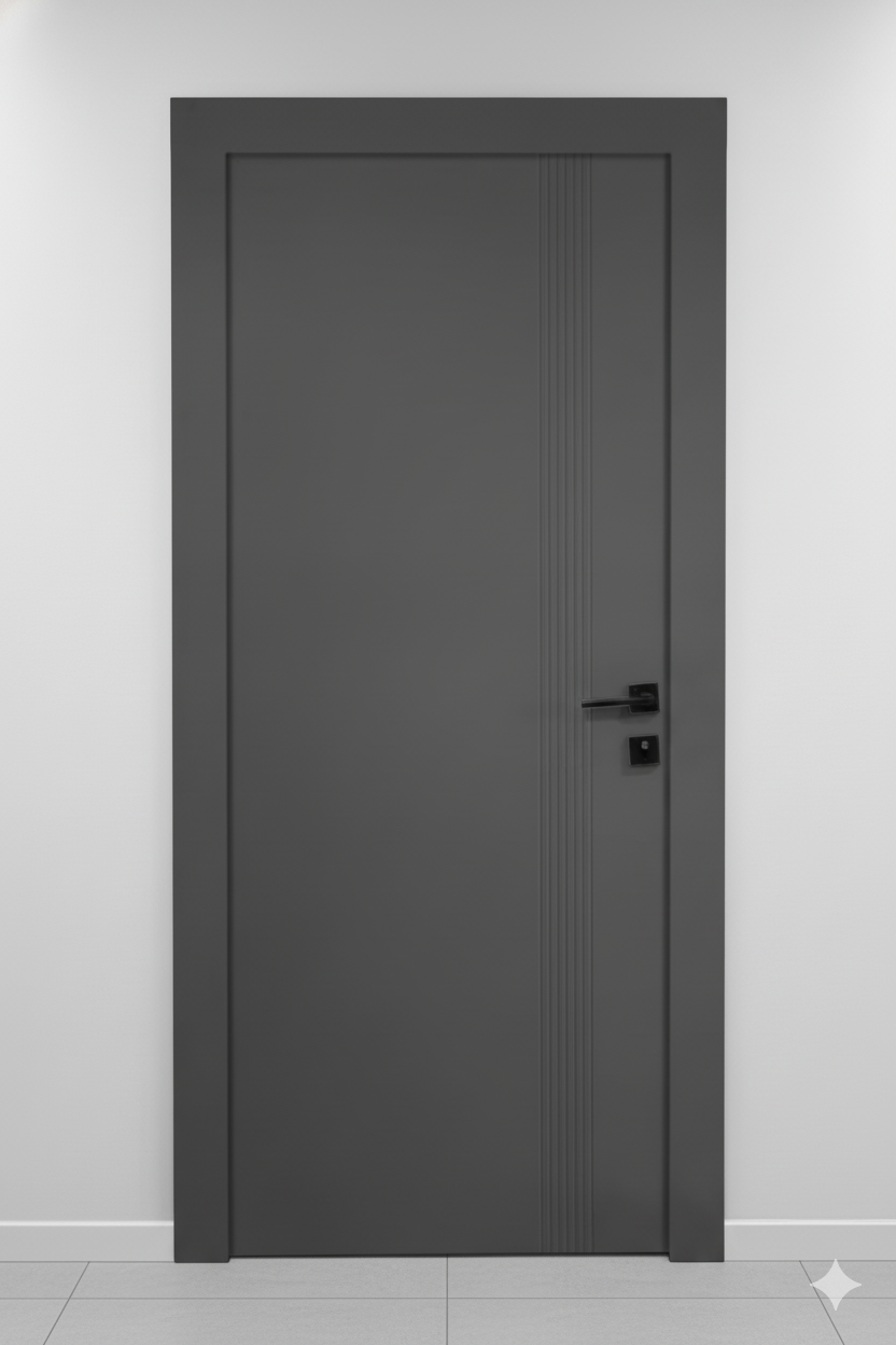 Ușa de interior cu toc reglabil JY-003 ANTHRACITE