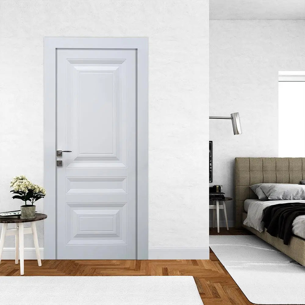 Ușă interior Smart 3 Gri cu toc reglabil – modernă, complet echipată