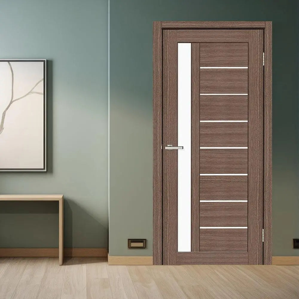 Ușă de interior cu tocul fix DECO 09 Ash line