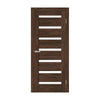 Ușă interior Rino 07 Takoma Oak – cu sticlă mată verticală și toc reglabil