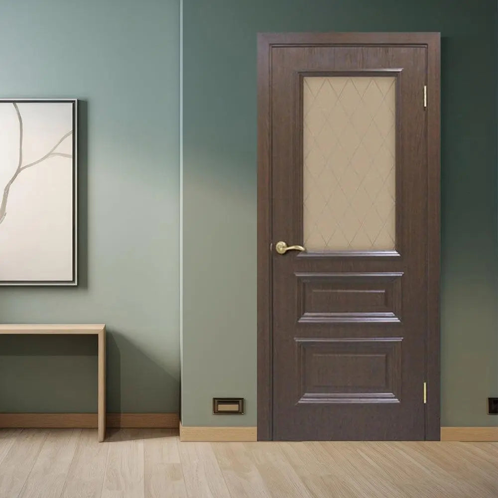 Ușă interior San Marco European Chestnut – decor premium cu textură de lemn