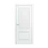 Ușă de interior Valencia white silk mat cu sticlă mată