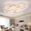 Lustra Led Lighting Ring 296W, Alba, 8 Brate Si Telecomanda, Intensitate Reglabila 6601/2x4 WT