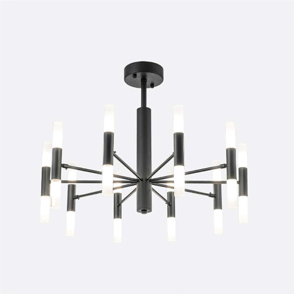 Lustra LED Creative Modern, bec G4, stil minimalist, negru G3870/20 BK