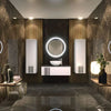 Mobilier de baie suspendat Manhattan (Zero), Alb