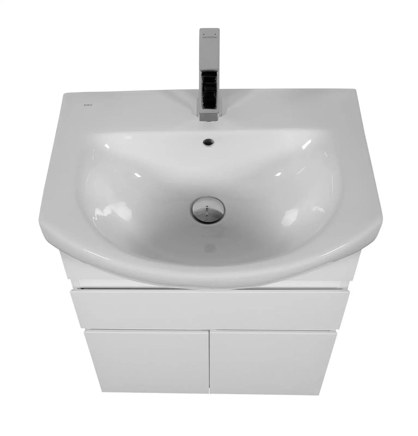 Mobilier de baie pe pardoseală Sity, Alb