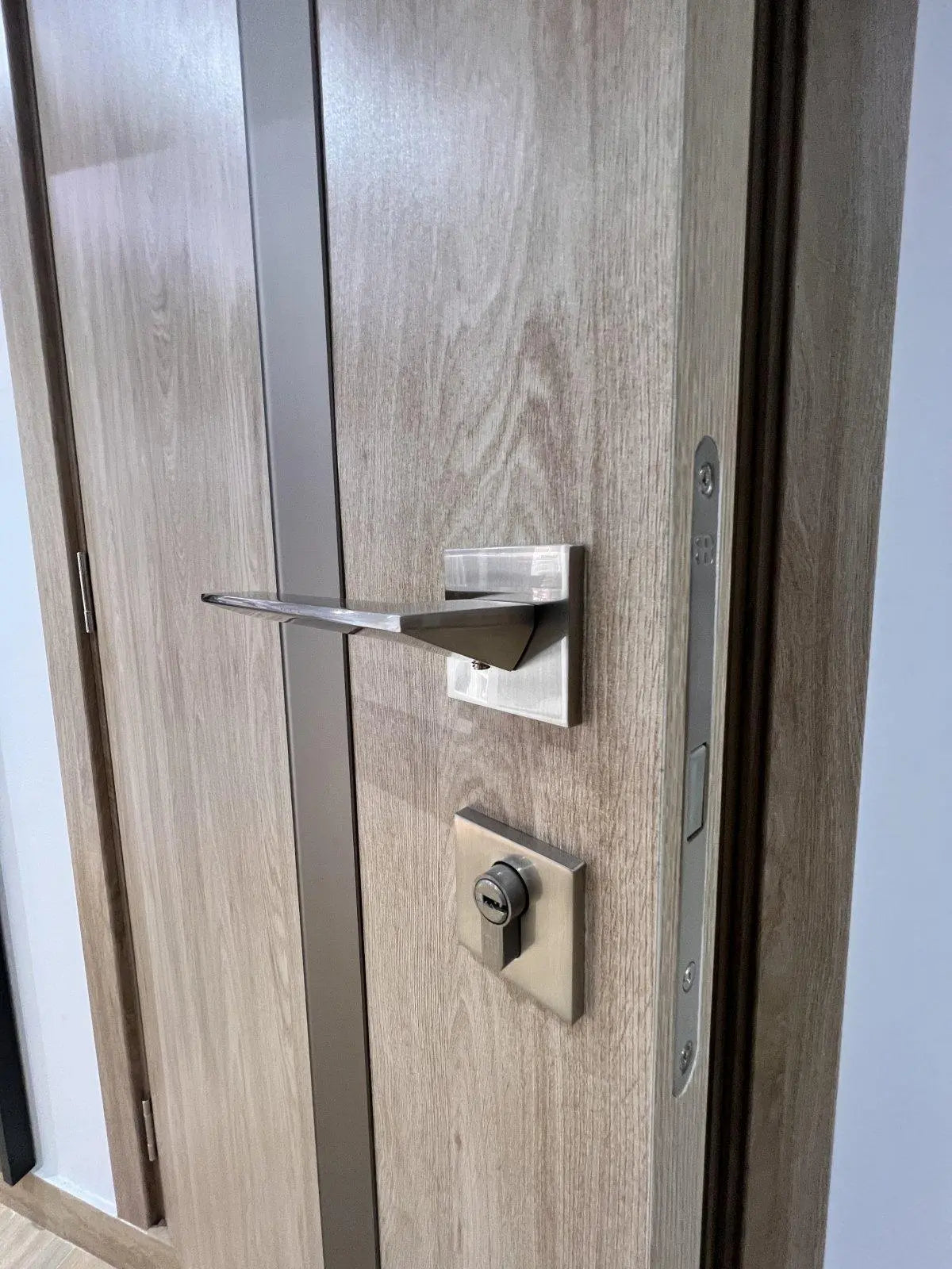 Ușă interior City BG Savanna Oak – complet echipată, cu toc reglabil