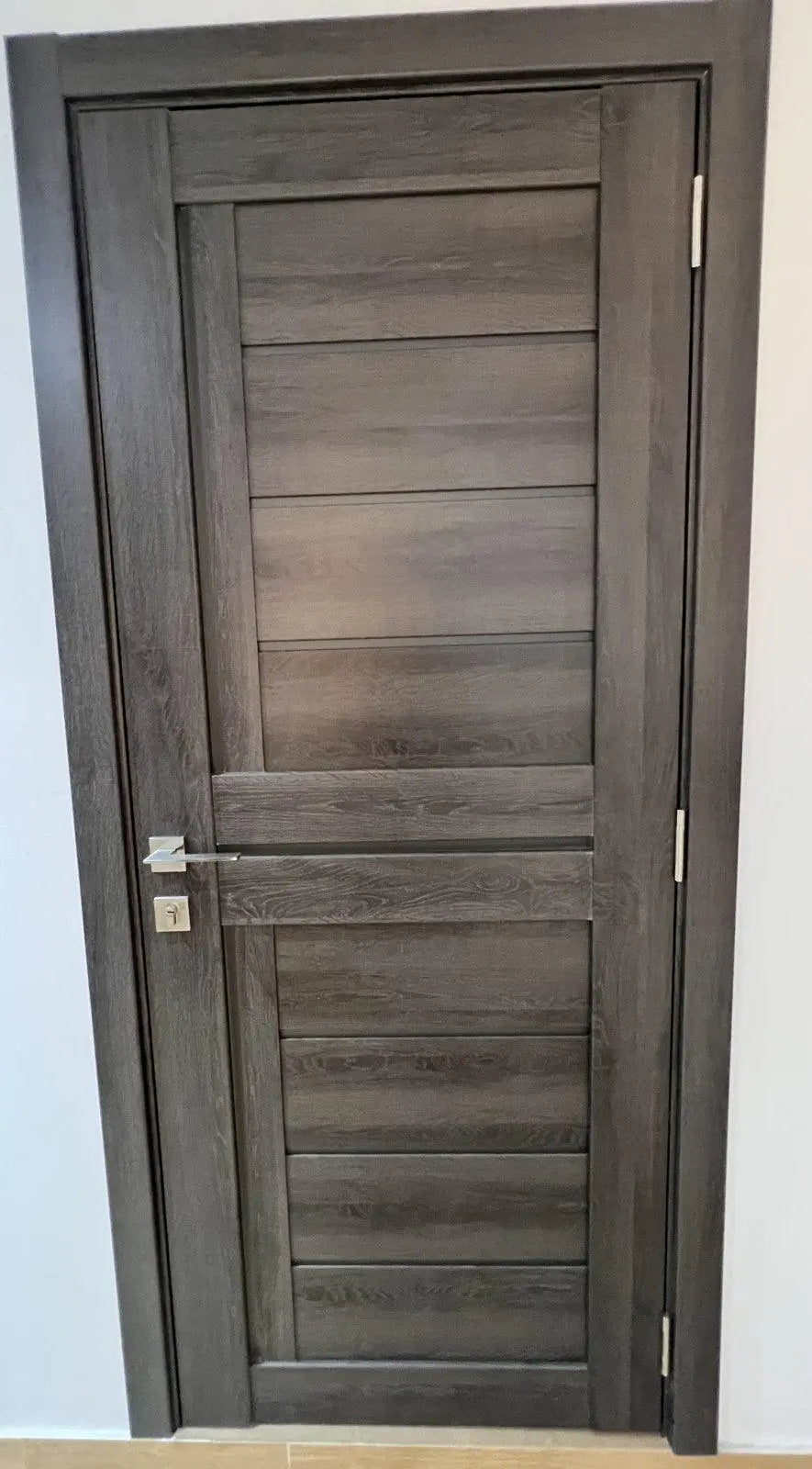 Ușă interior LEGO 01 Dark Oak – complet echipată, cu toc reglabil