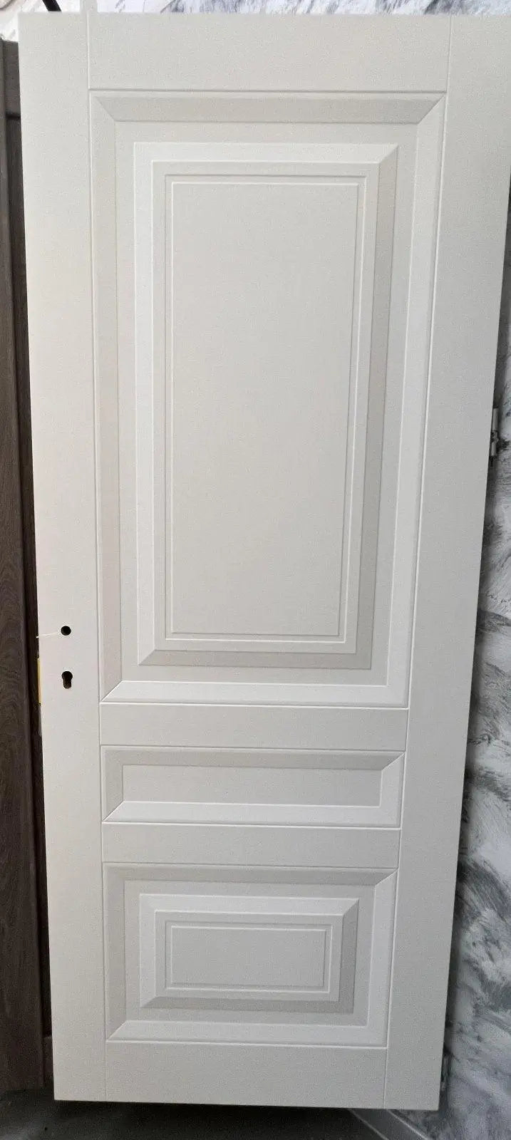 Ușă interior Smart 3 albă mată – complet echipată, cu toc reglabil