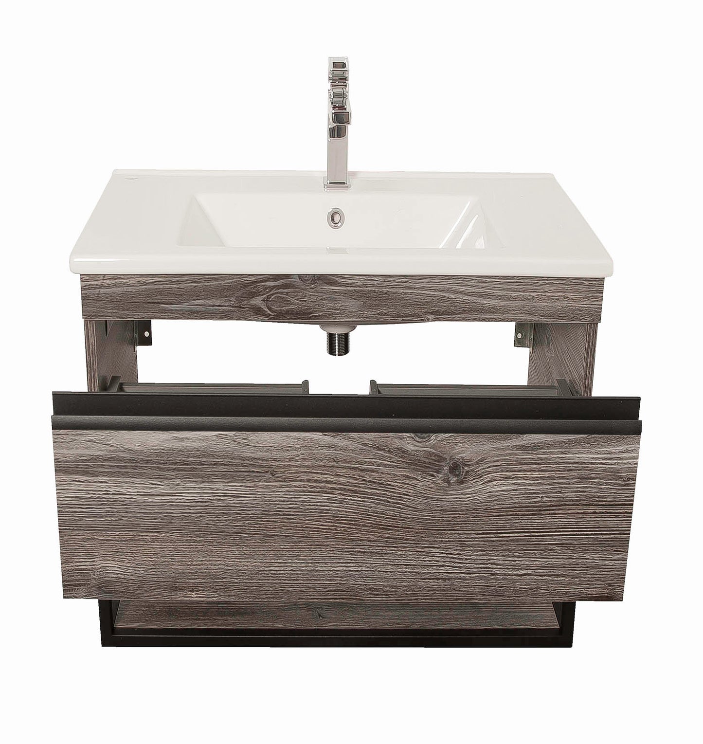 Mobilier de baie suspendat Loft Iron, Oak moras