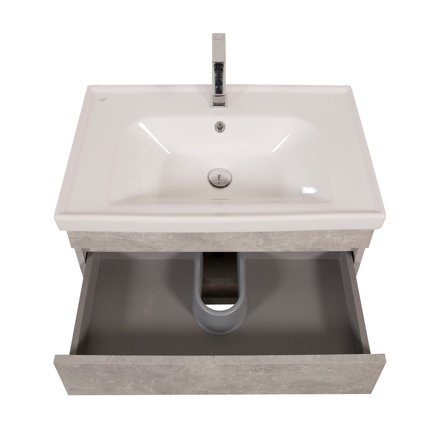 Mobilier de baie suspendat Vintage, Industrial