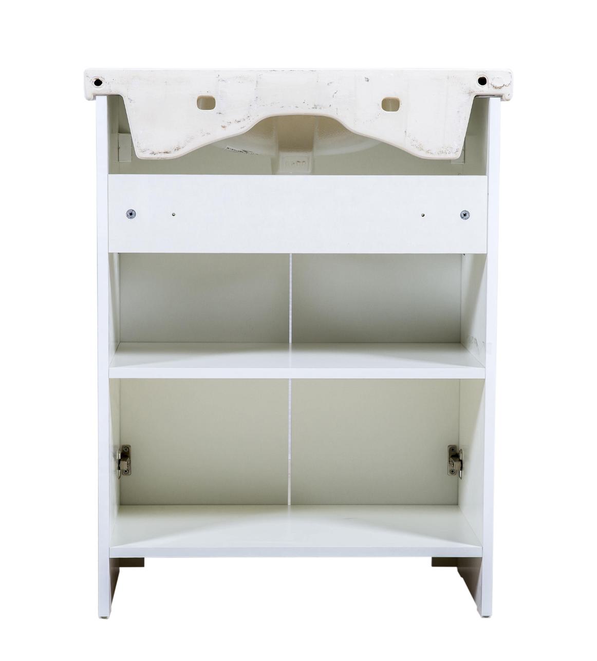 Mobilier de baie pe pardoseală Classic Alb
