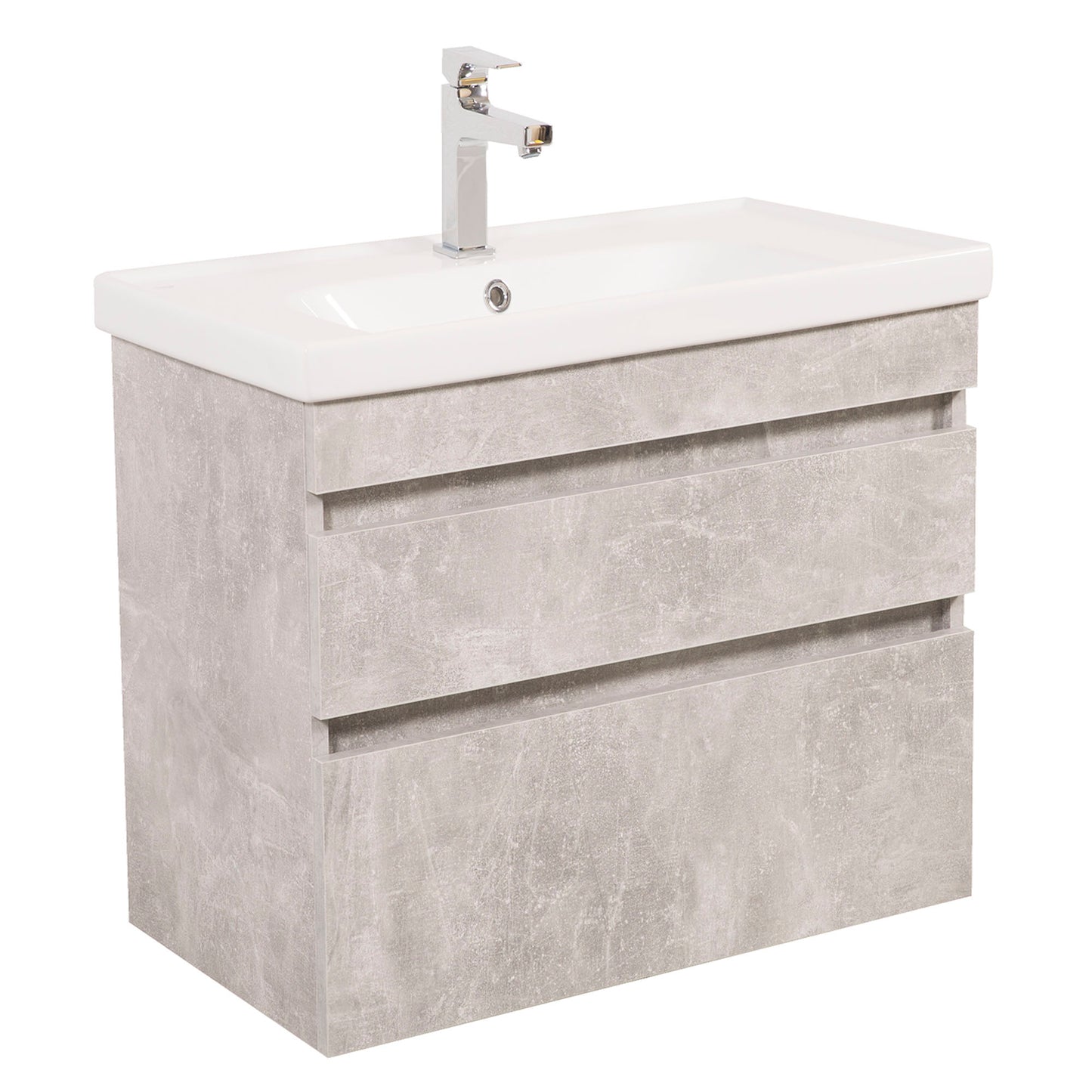 Mobilier de baie suspendat Vintage, Industrial