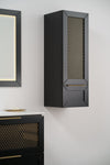 Dulap suspendat Chic, Black Satin