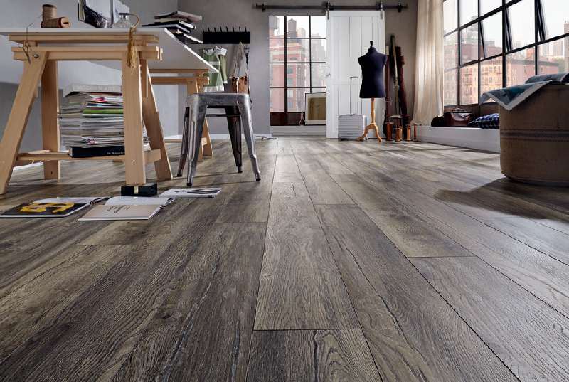 Parchet laminat Stejar Harbour Gri Amazone 3572 10/33, Kronotex