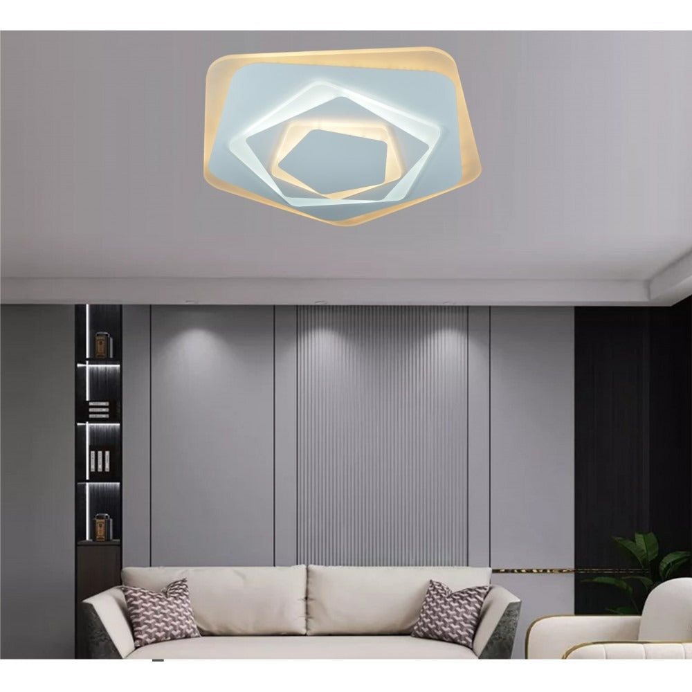 Plafoniera Led Cu Telecomanda, Lightman, Light66461, 55-55 W