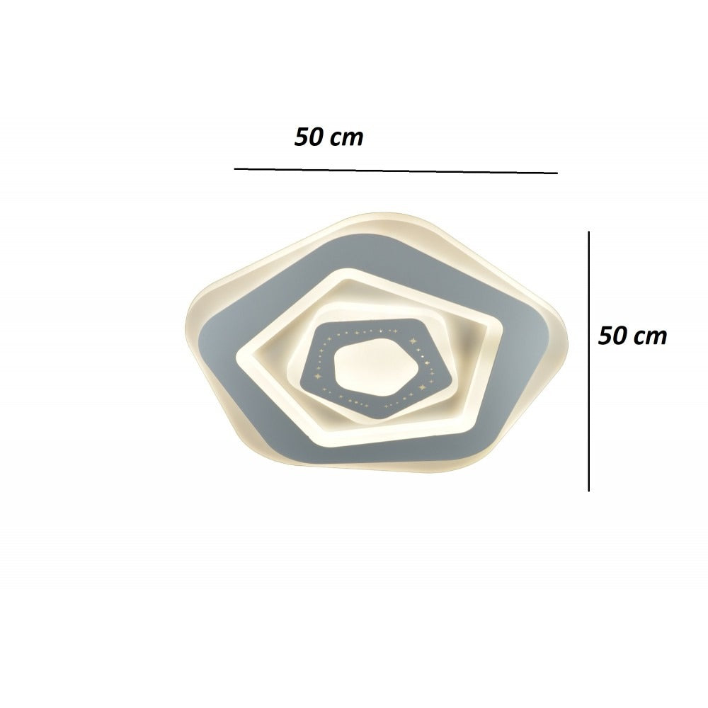 Plafoniera Led,LightMan, Light 6701,130w,50 Cm