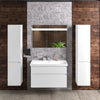Mobilier de baie suspendat Elite, Alb Mat