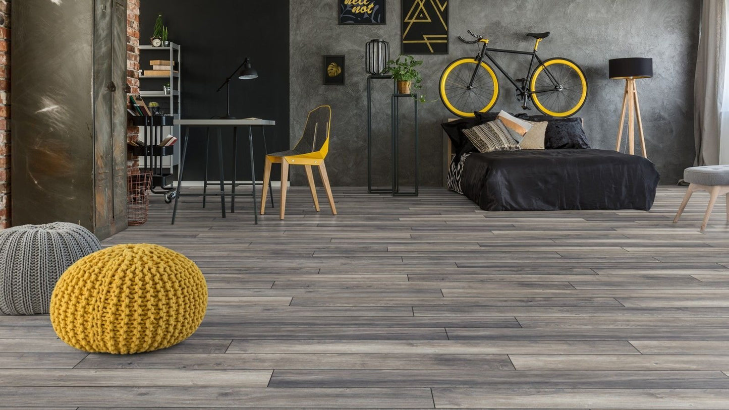 Parchet laminat Stejar Harbour Gri Amazone 3572 10/33, Kronotex