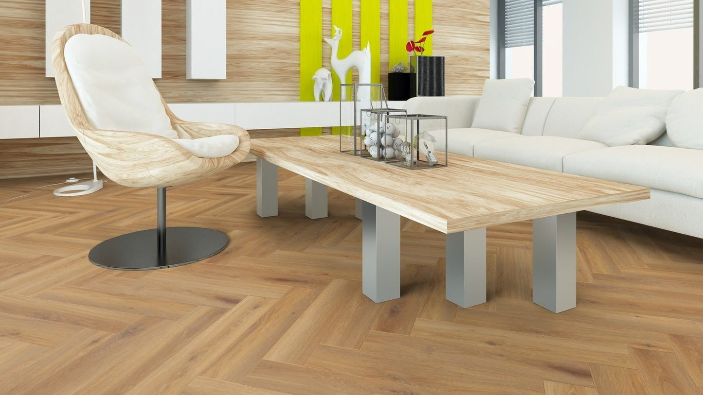 Parchet laminat Stejar Pisa Herringbone D3861 8/32, Kronotex