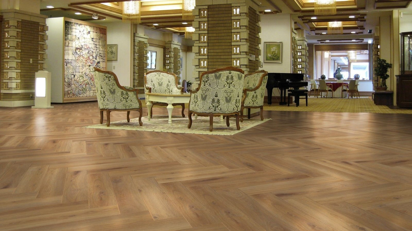 Parchet laminat Stejar Pisa Herringbone D3861 8/32, Kronotex