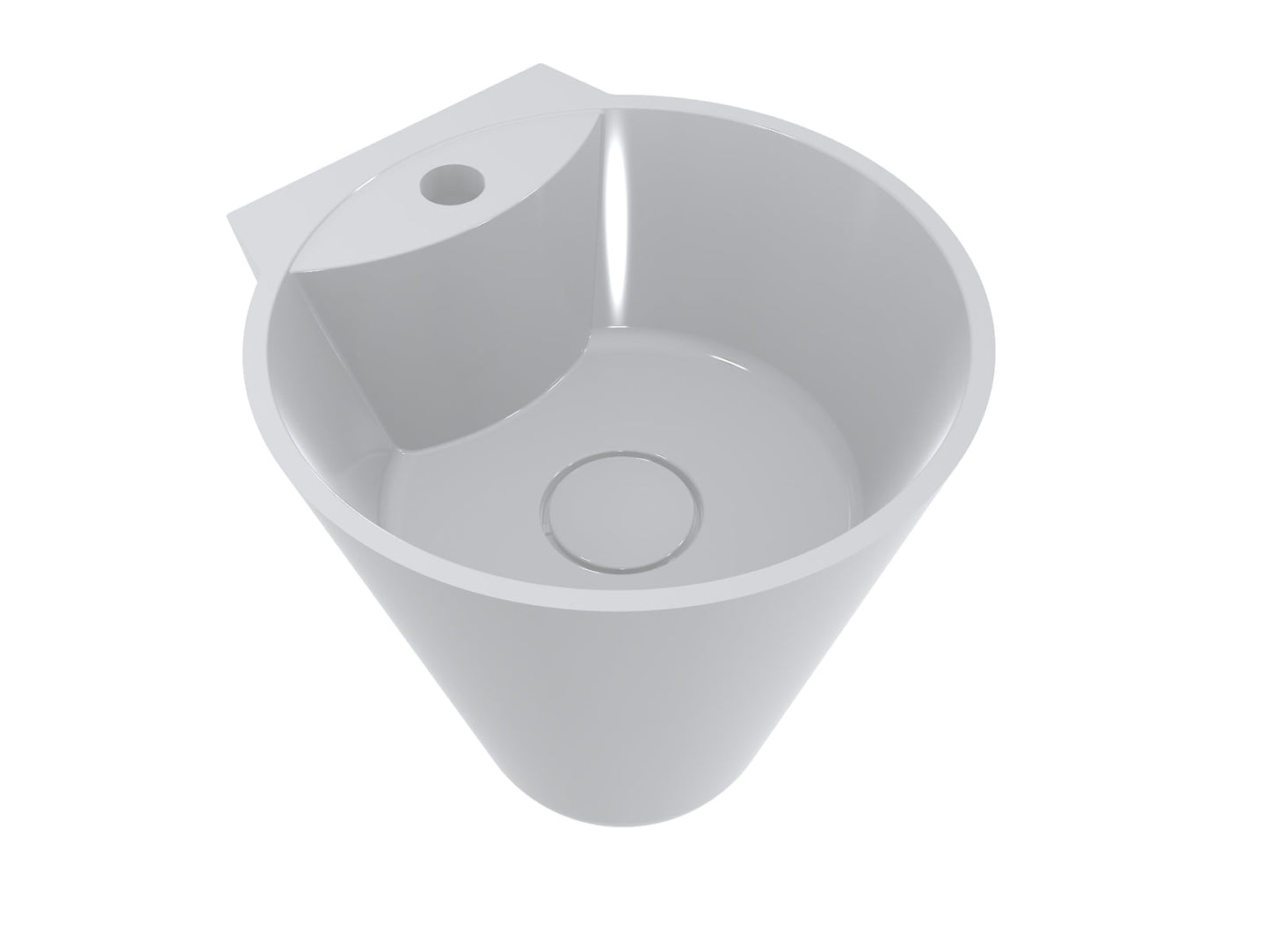 LAVOAR SMART SUSPENDAT ALB MAT