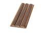 Riflaj Decorativ Mdf, Stejar Inchis & Cupru