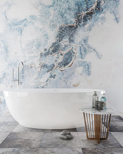 Cadă din compozit albă mată Madonna