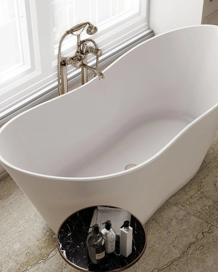 Cadă din compozit, lucioasă Florida