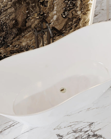 Cadă din compozit, lucioasă Florida