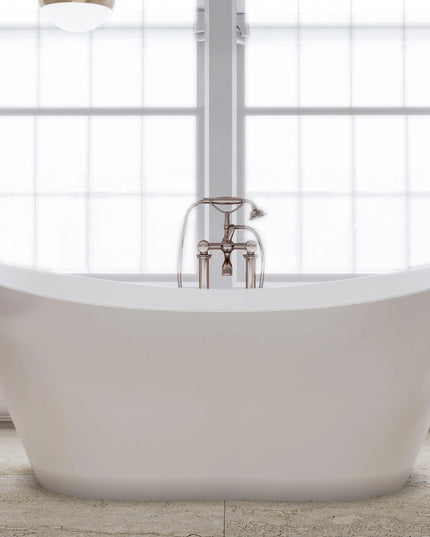 Cadă din compozit, lucioasă Florida