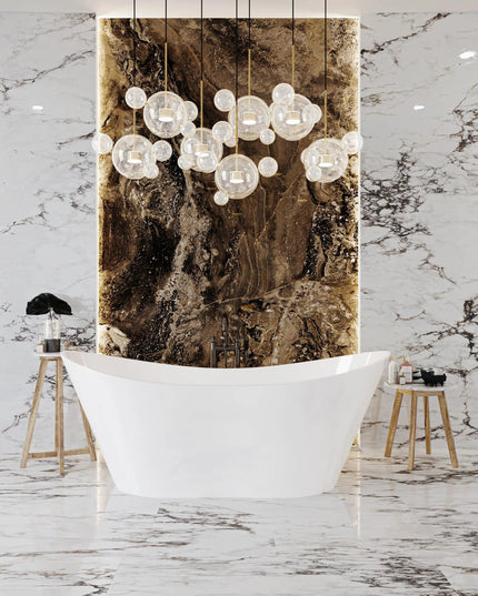 Cadă din compozit, lucioasă Florida