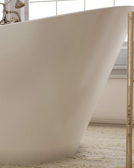 Cadă din compozit, lucioasă Florida