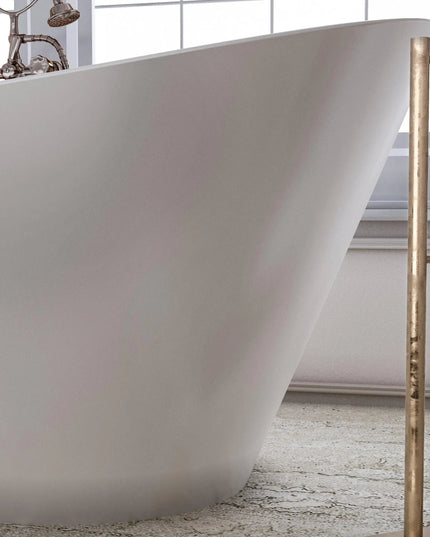 Cadă din compozit, lucioasă Florida