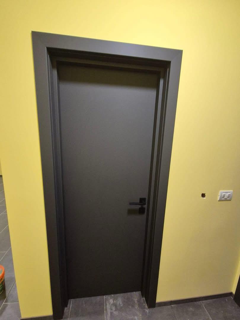 Ușă de interior BLANK Graphite silk mat