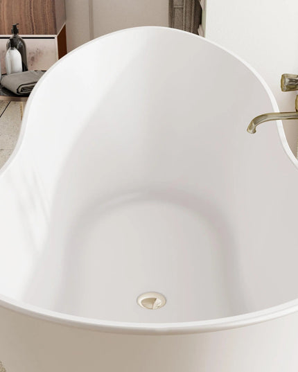 Cadă din compozit, lucioasă Florida