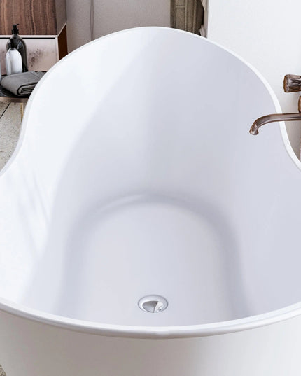 Cadă din compozit, lucioasă Florida