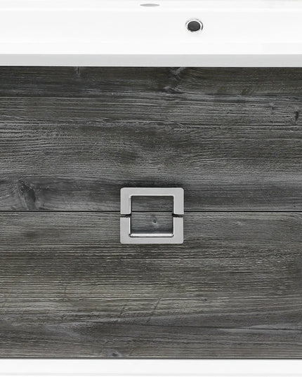 Mobilier de baie suspendat Aurika, Oak