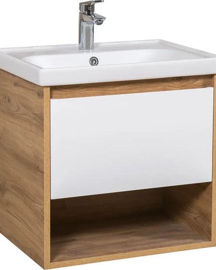 Mobilier de baie suspendat Edda, Seville