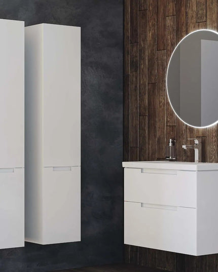 Mobilier de baie suspendat Infinity, Alb