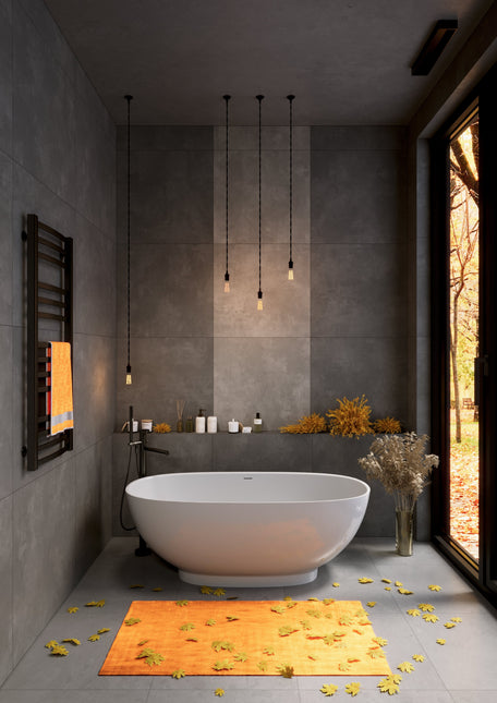 Cadă din compozit albă lucioasă Brave New