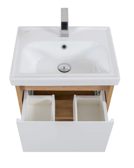 Mobilier de baie suspendat Edda, Seville