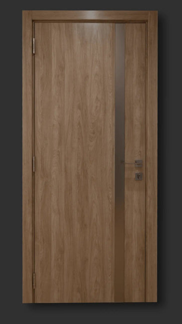 Ușă interior City BG Savanna Oak – complet echipată, cu toc reglabil