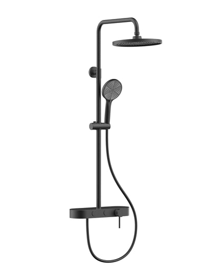 Coloană de duș 2 funcții – Pufier – Negru mat