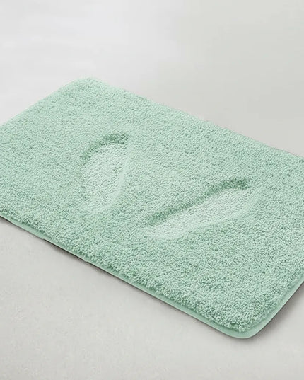 Covoraș baie din microfibră supersoft, antiderapant TRP, 45×75 cm, Menta