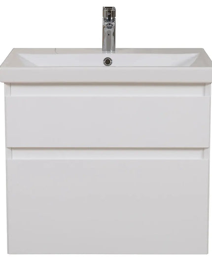 Mobilier de baie suspendat Elite, Alb Mat